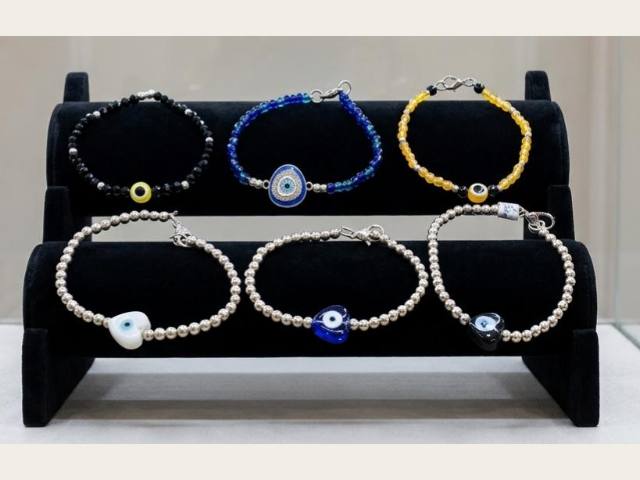 Pulseras ojoturco
