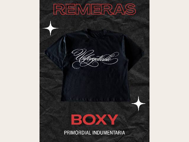 Remera boxy 