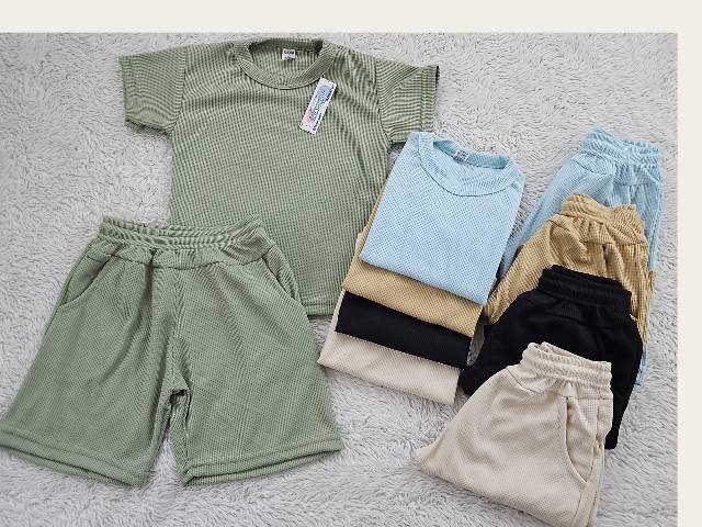 Conjunto waffle niño