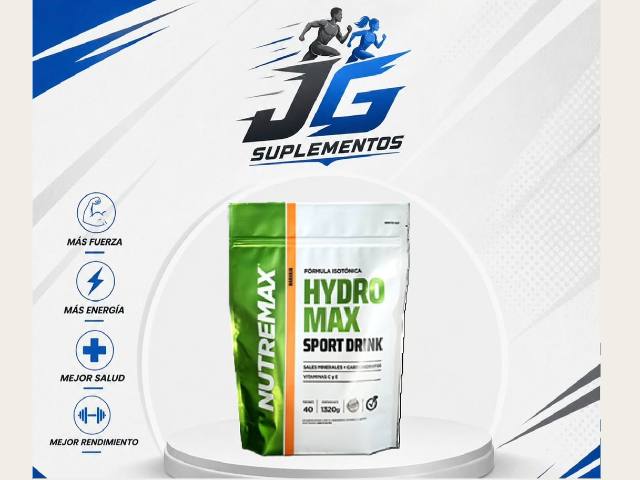 Hydromax 660gr sabor manzana