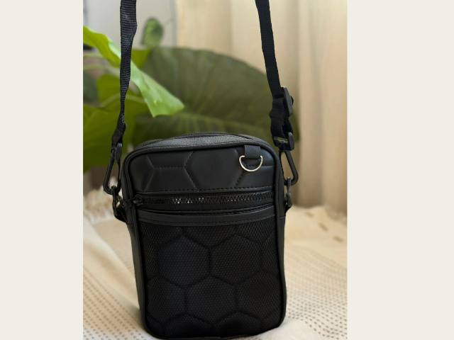 Morral Eco Cuero Black 