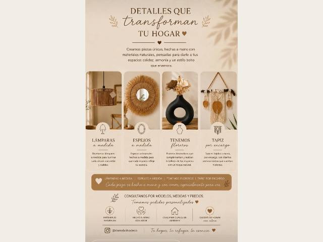 DAMA  BOHO DECO