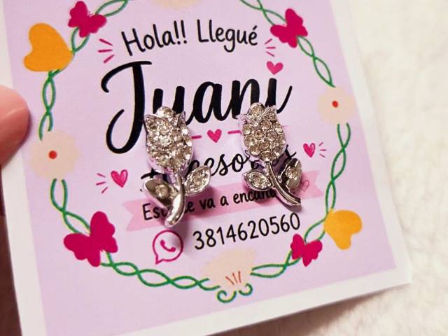 Tulipanes con Piedritas