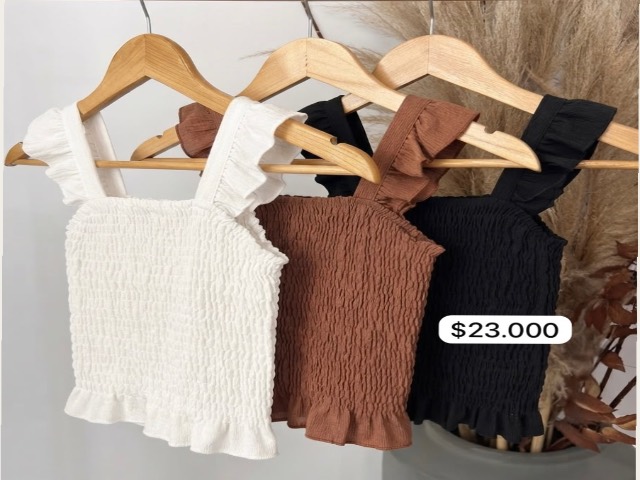 Blusa ruche 
