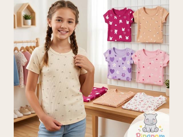 Remera morley estampada