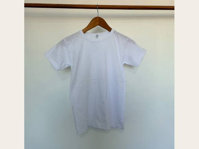 Remera colegial algodón