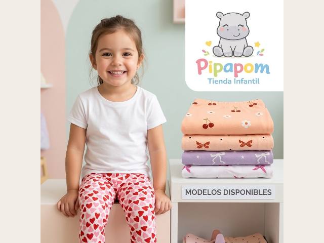 Calza modal estampada