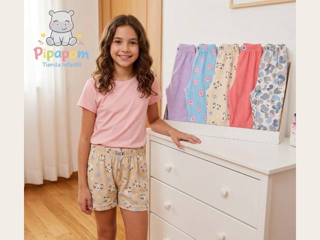 Short morley estampado