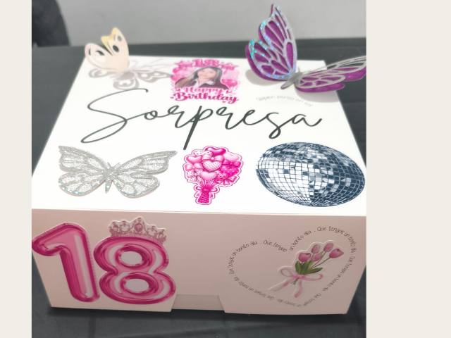 CAJA PERSONALIZADA PARA TODO TIPO DE OCASIÓN