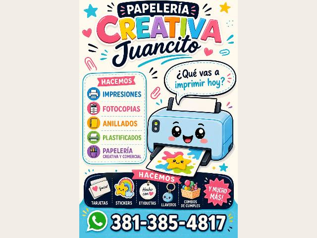 Puesto Papeleria Creativa Juancito ✨