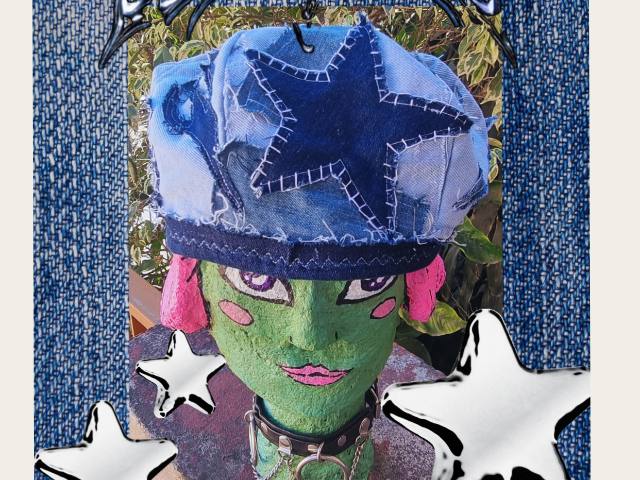 Beret Denim Star⭐️💙