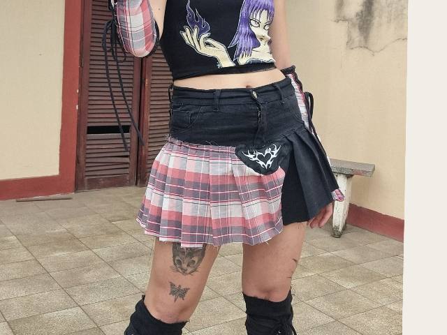 Pollera Rebel Heart❤️‍🔥