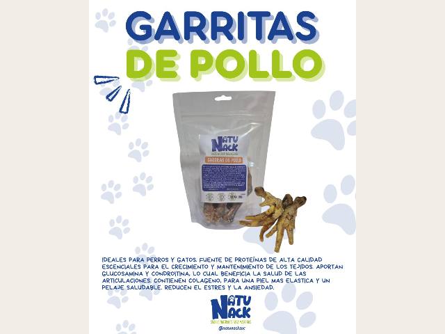 Garritas de pollo