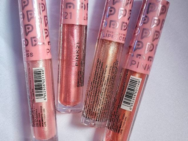 Lip gloss diamond pink 21 