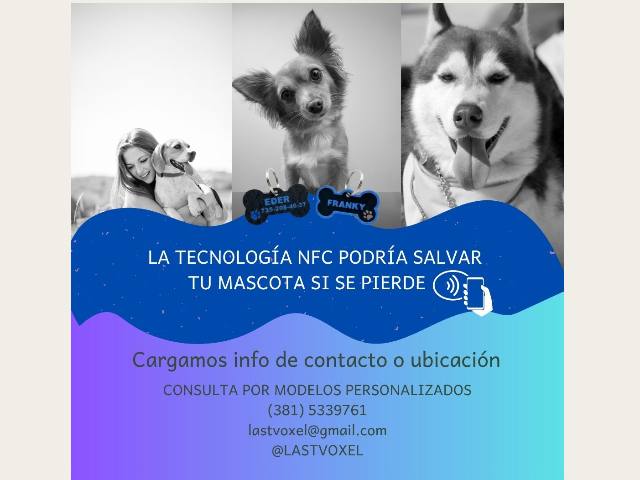 Identificador NFC de Mascotas