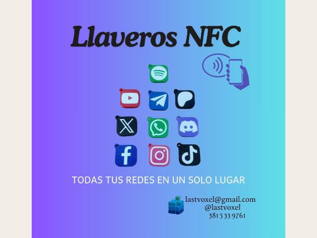 Llaveros NFC