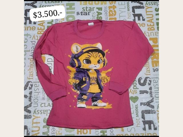 Remera para nena