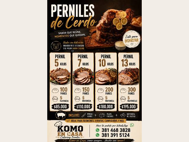 Pernil de cerdo