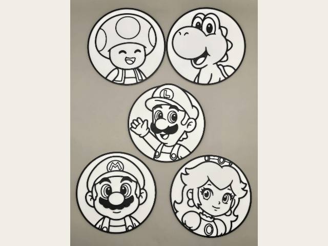 set para colorear