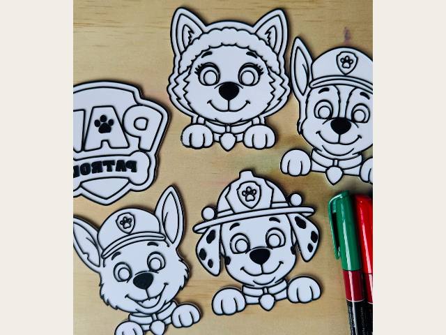 Set para colorear