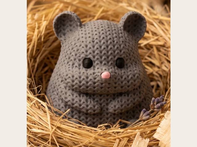 Hamster de punto