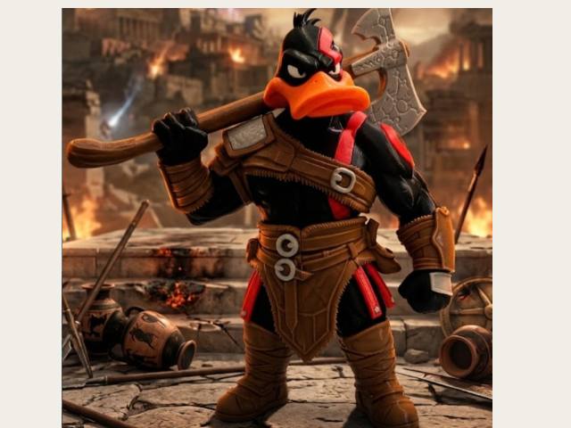Pato Lucas Kratos