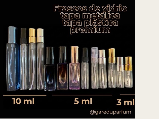 Frascos para decants