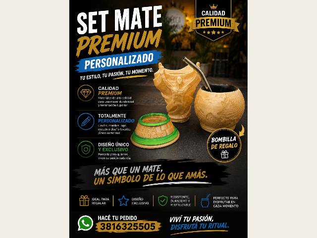 SET MATERO COPA DEL MUNDO