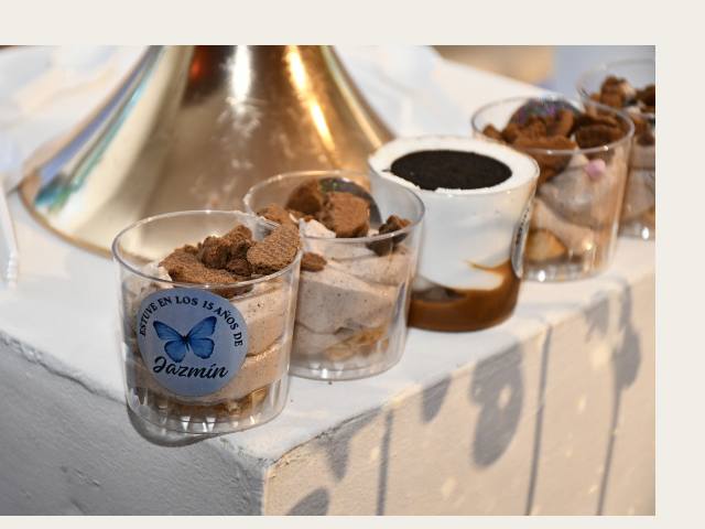 SHOTS para mesa dulce