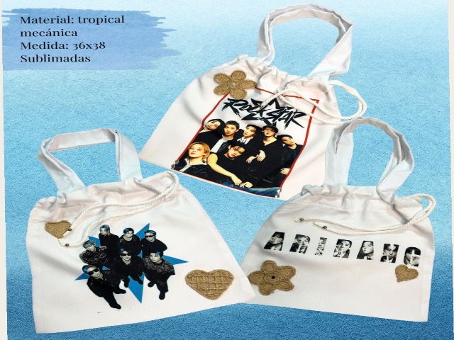 Tote bag para cerrar