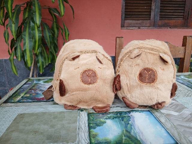 Bandoleras capibara peluche