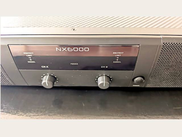 VENDO AMPLIFICADOR BEHRINGER NX 6000, 2 CANALES
