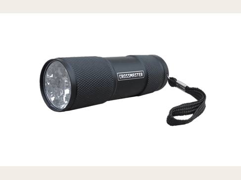 LINTERNA ALUMINIO 9 LED CROSSMASTER 