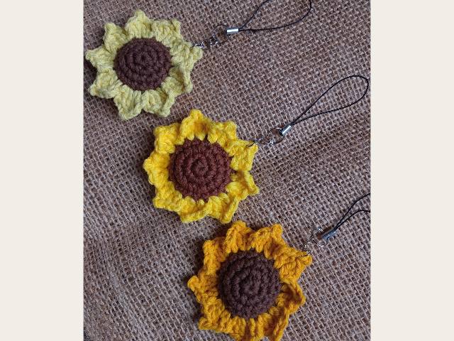 Llavero girasol eterno 