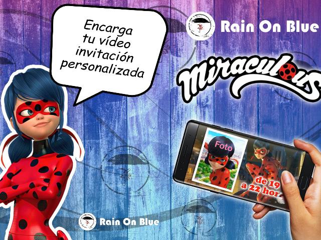 Miraculous Ladybug - Video invitación de cumpleaños