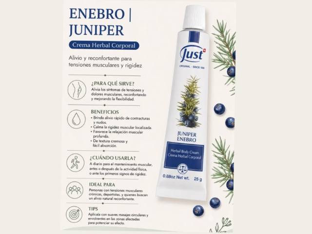 Crema de Enebro 96gr