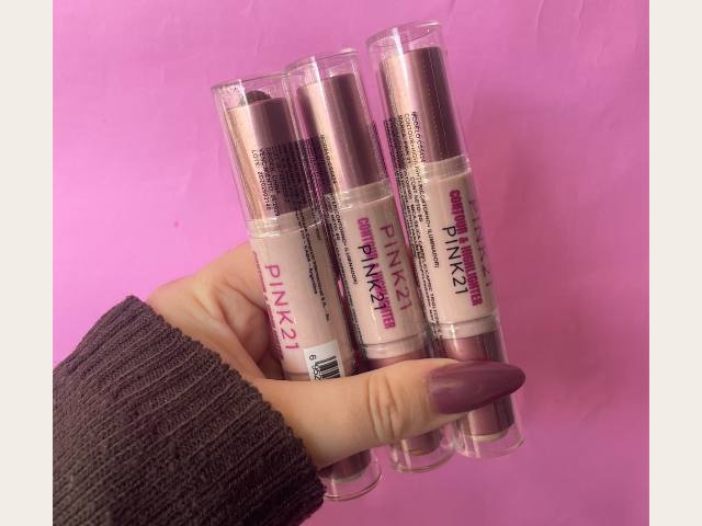 Iluminador + Contorno Pink 21