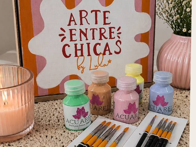 Kit de pintura sobre tela 