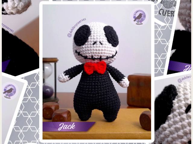 Jack Skellington - Amigurumi