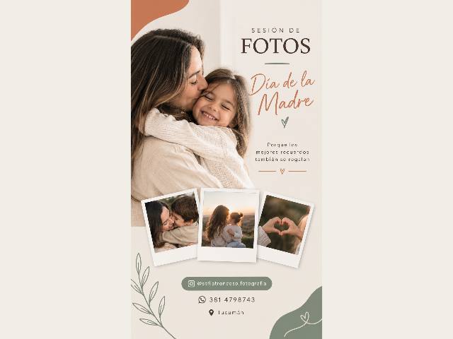 Sesión de Fotos Día de la Madre