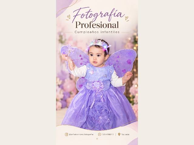 Fotografía para Cumpleaños Infantiles 