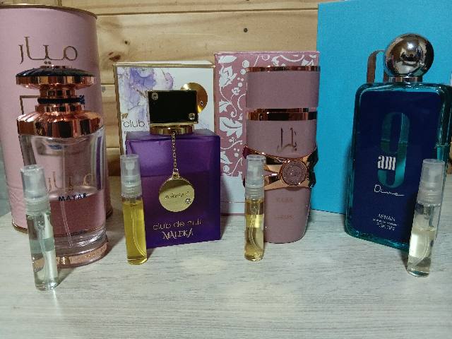 Pack x4 decants femeninos