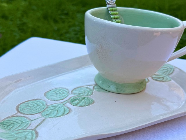Set taza, plato y cucharita