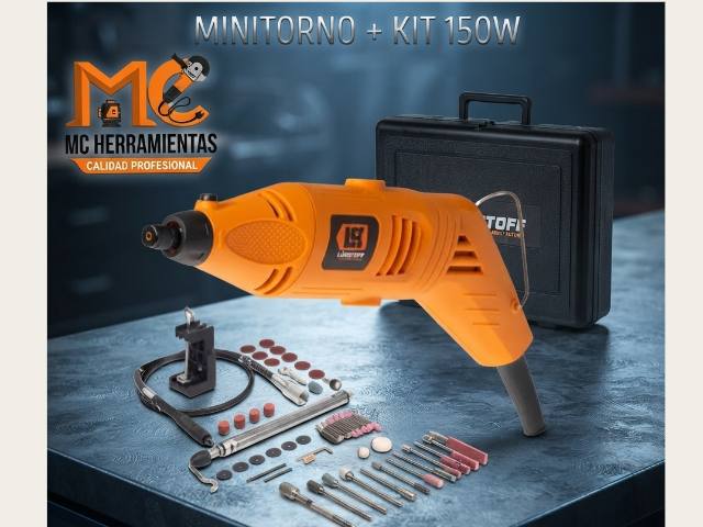 Minitorno lusqtoff 150w + kit